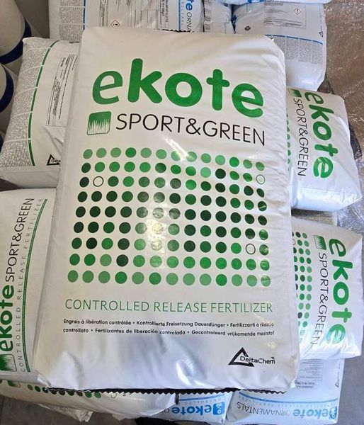Добриво для газону Ekote Sport & Green Season 26-05-11+2CaO (4-5 місяців), 25 кг 102305 фото